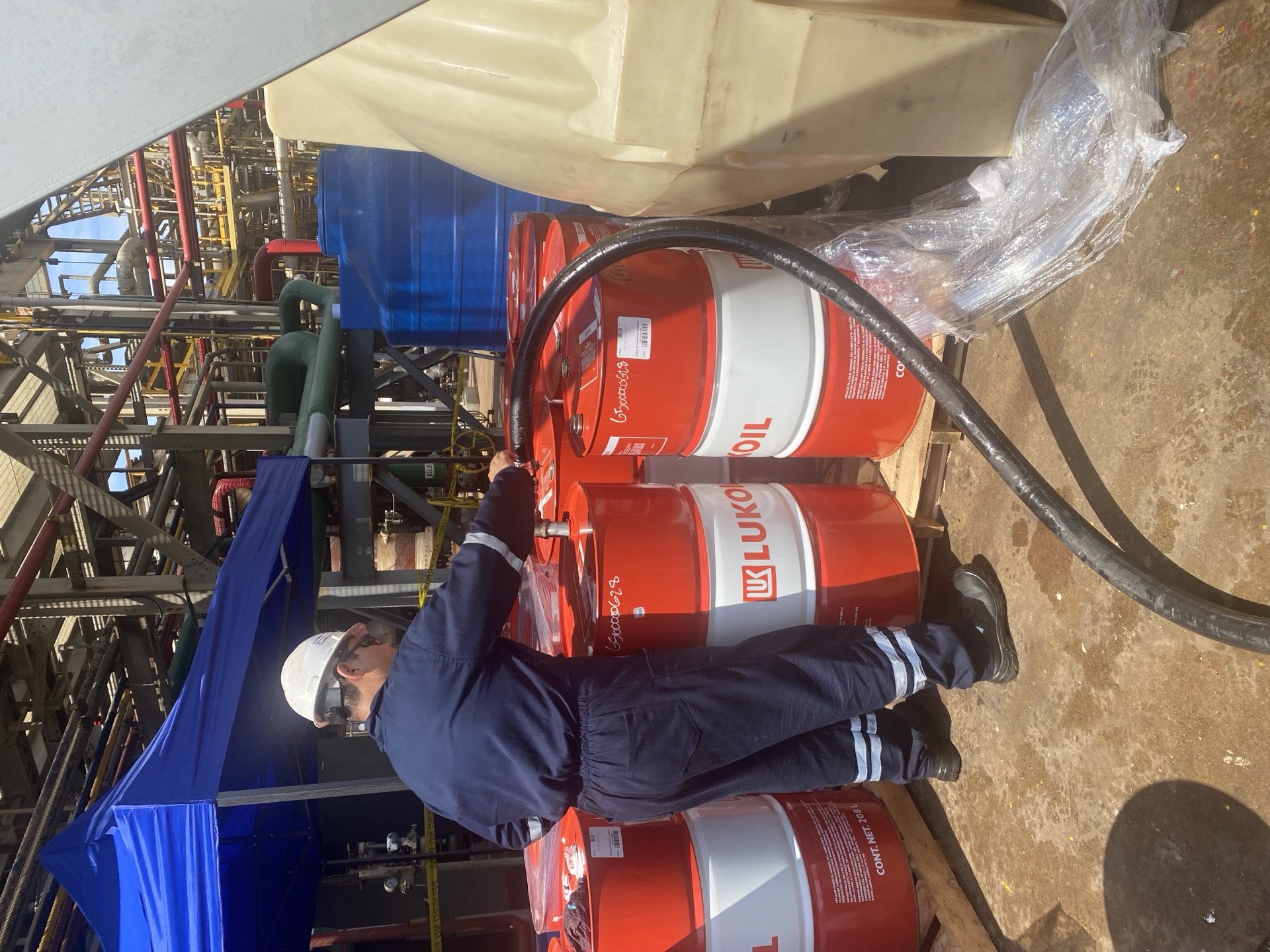 Venefilter field lubrication service
